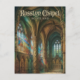 Postal Capilla Rosslyn Escocia