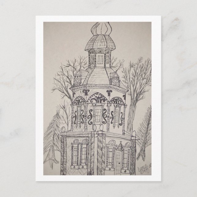 Postal Capilla rusa (Anverso)