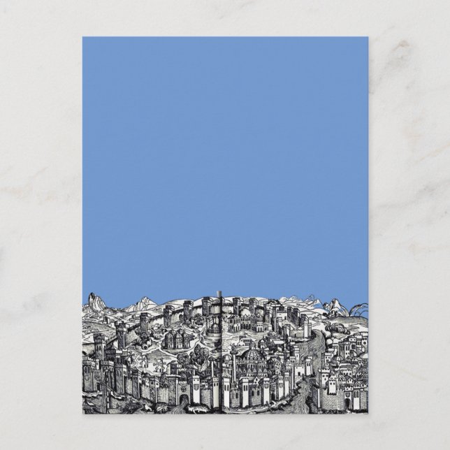 Postal capital de Constantinopla del Imperio Romano (Anverso)