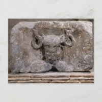Capital del Pilar Nautes que representa a Cernunno