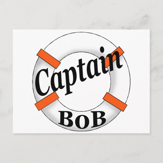 Postal capitán bob (Anverso)