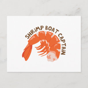 Postal Capitán de camarón
