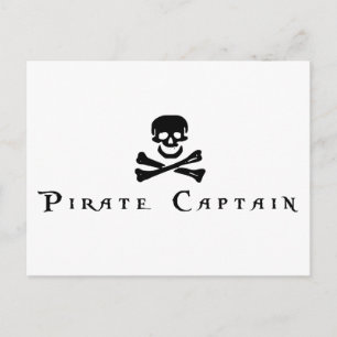 Postal Capitán de Piratas
