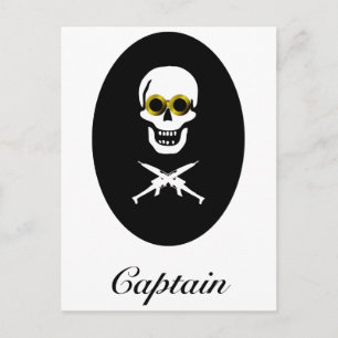 Postal Capitán de Piratas de Zeppelin