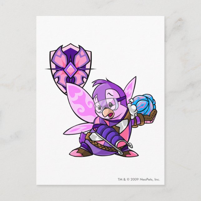 Postal Capitán del equipo de Faerieland 1 (Anverso)
