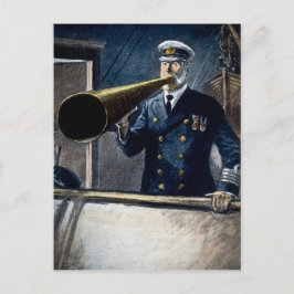 Postal Capitán Edward Smith RMS Titanic Vintage