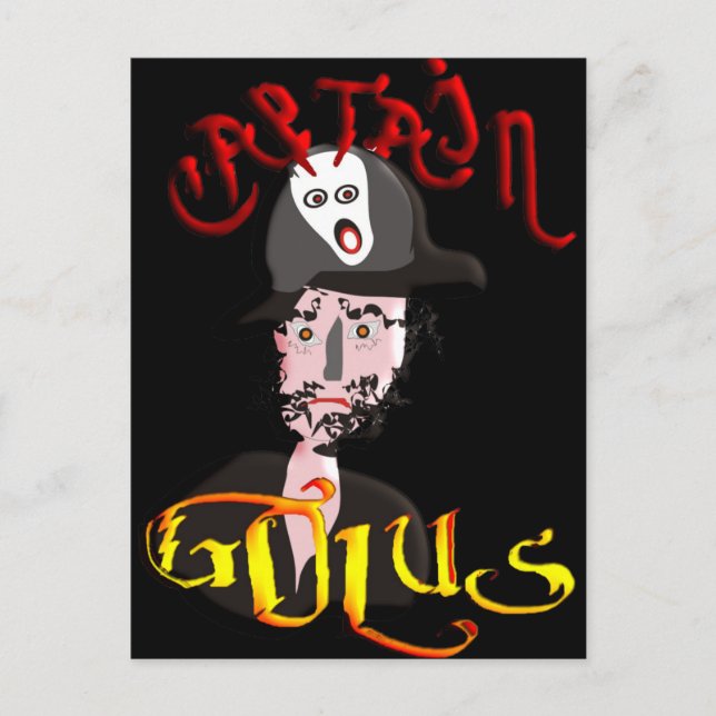 Postal Capitán Golus (Anverso)