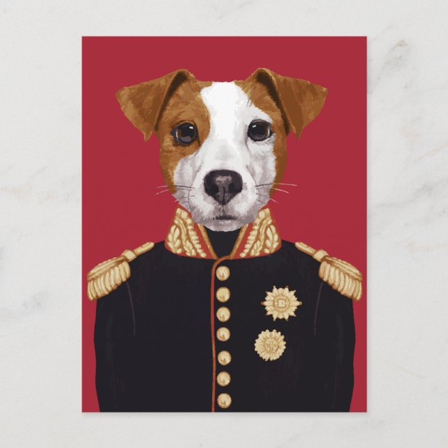 Postal Capitán Jack Russell (Anverso)