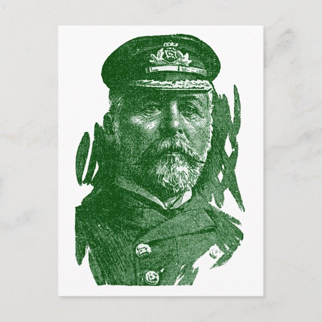 Postal Capitán John Smith, HMS Titanic (Anverso)