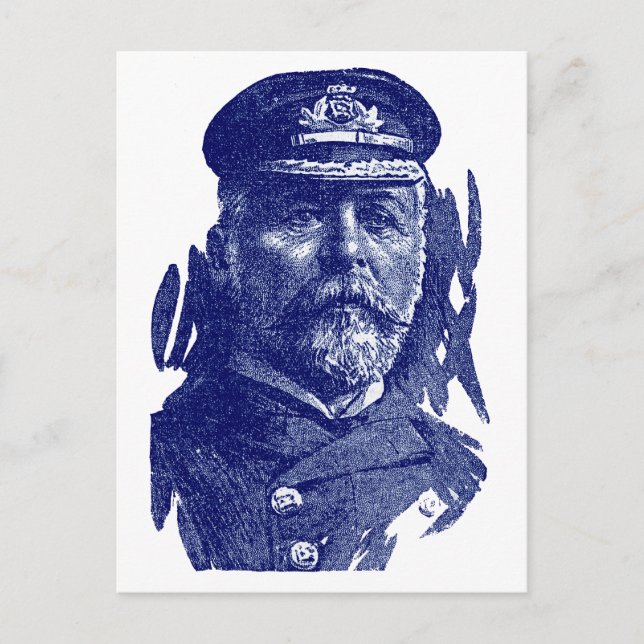 Postal Capitán John Smith, HMS Titanic (Anverso)