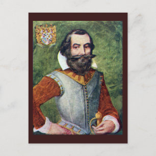 Postal Capitán John Smith Jamestown Colony
