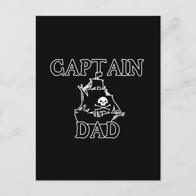 Postal Capitán Papá (Anverso)