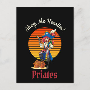 Postal Capitán Pirata Señora 