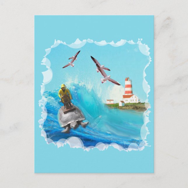 Postal Capitán Tortuga (Anverso)