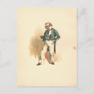 Postal Capitán Vintage Cuttle Dombey & Son