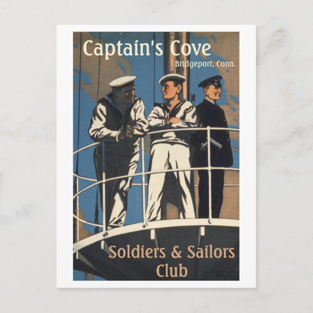 Postal Capitán's Cove (Anverso)