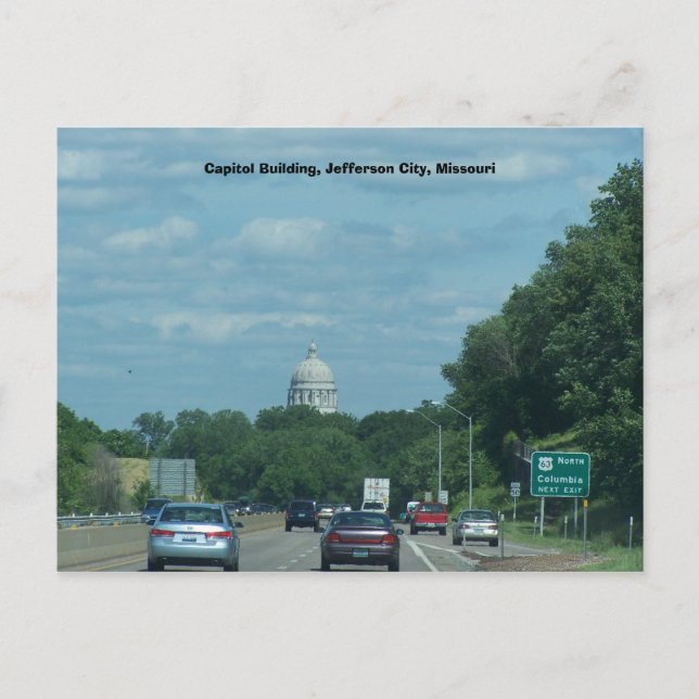 Postal Capitol, Jefferson City, Mo., Capitol Building,... (Anverso)
