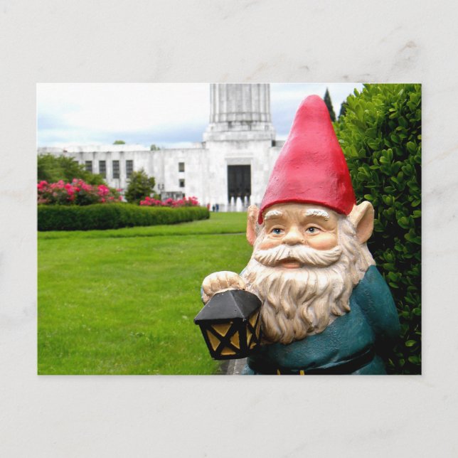 Postal Capitol Lawn Gnome (Anverso)