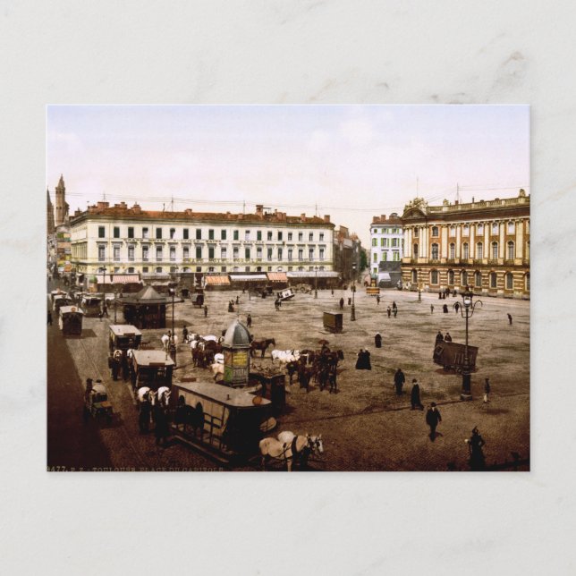 Postal Capitol Place Toulouse Francia (Anverso)
