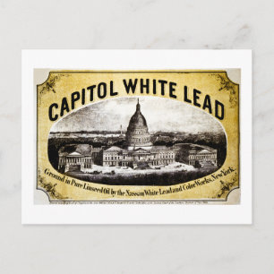 Postal Capitol White Lead 1866