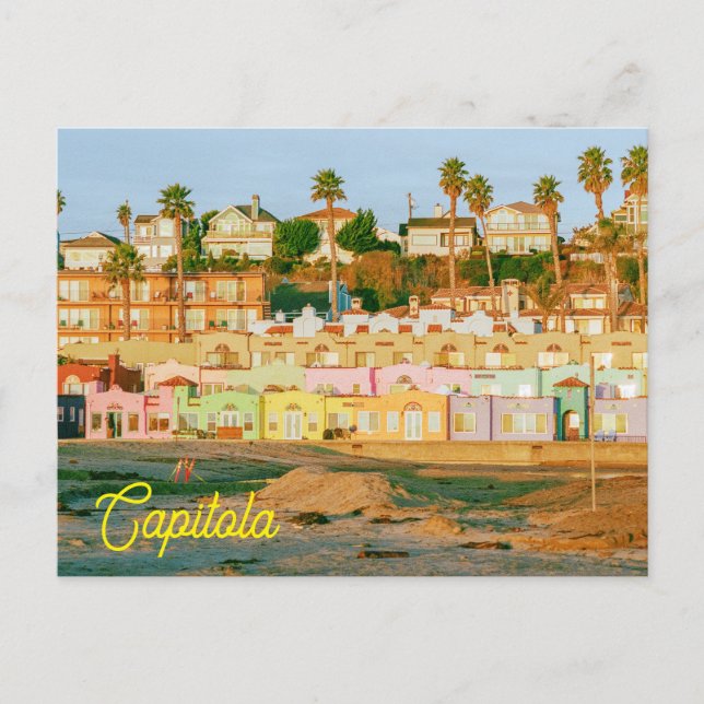 Postal Capitola Carlifornia | Fotografía cinematográfica (Anverso)
