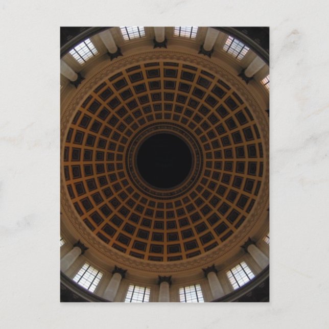 Postal capitolio cupola arriba (Anverso)