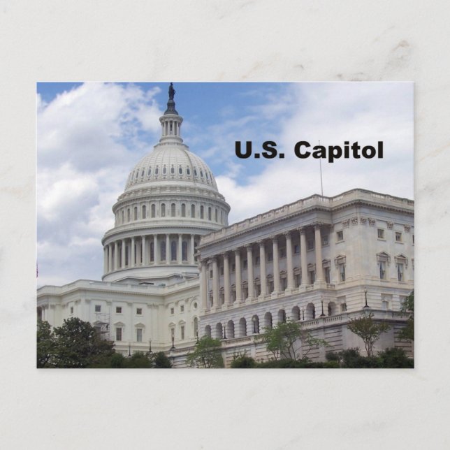 Postal Capitolio de Estados Unidos (Anverso)