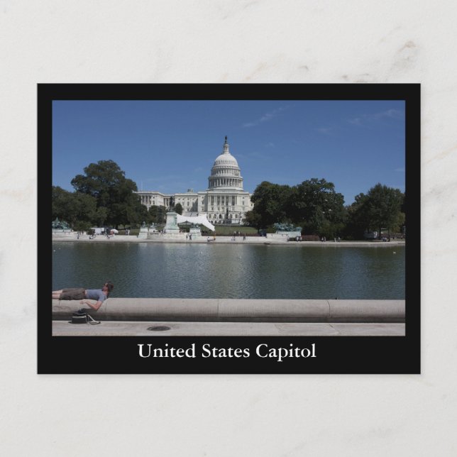 Postal Capitolio de Estados Unidos (Anverso)
