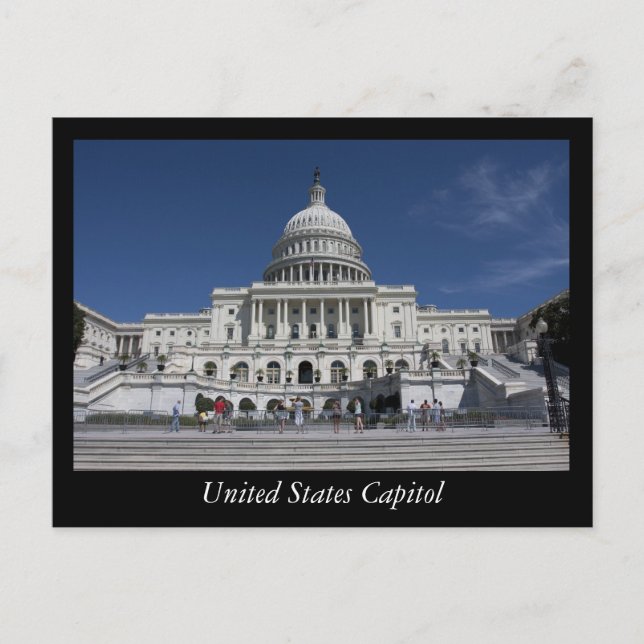 Postal Capitolio de Estados Unidos (Anverso)