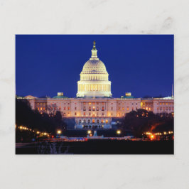 Postal Capitolio de Estados Unidos del Washington DC en