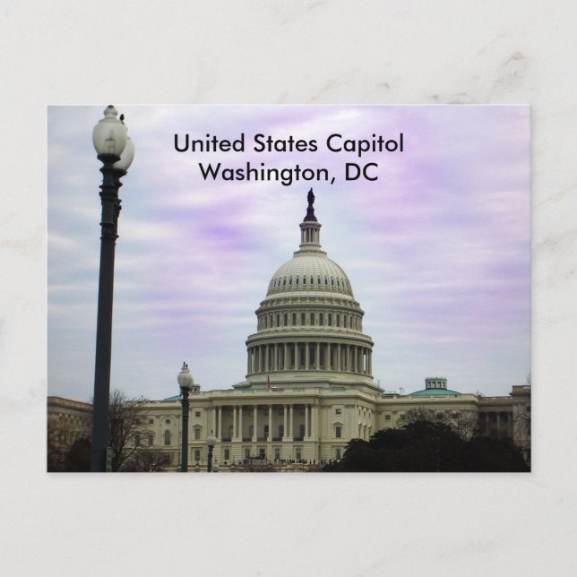 Postal Capitolio de los Estados Unidos, Washington, DC (Anverso)
