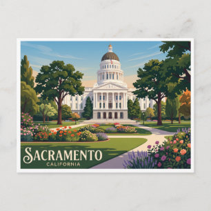 Postal Capitolio del Estado de California Sacramento