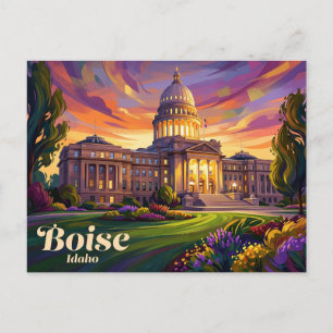 Postal Capitolio del Estado de Idaho EE. UU.