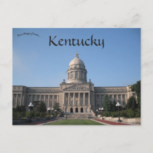 Postal Capitolio del Estado de Kentucky Frankfort Kentuck