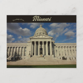 Postal Capitolio del Estado de Misuri Jefferson City Miss