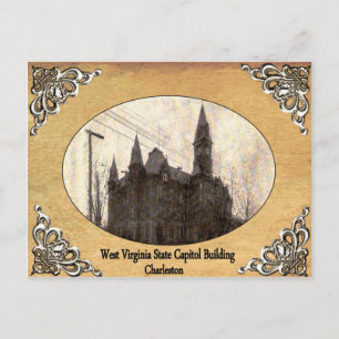 Postal Capitolio del Estado de Virginia Occidental constr