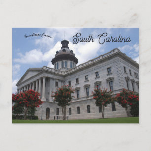 Postal Capitolio Estatal de Carolina del Sur