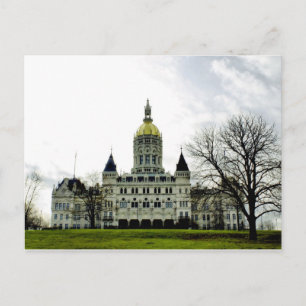 Postal Capitolio estatal de Connecticut - Postcard