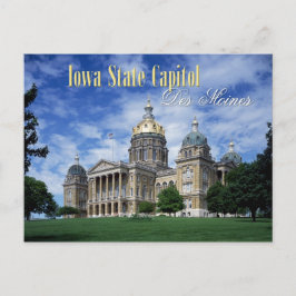 Postal Capitolio estatal de Iowa en Des Moines