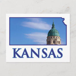 Postal Capitolio estatal de Kansas