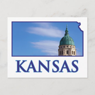 Postal Capitolio estatal de Kansas
