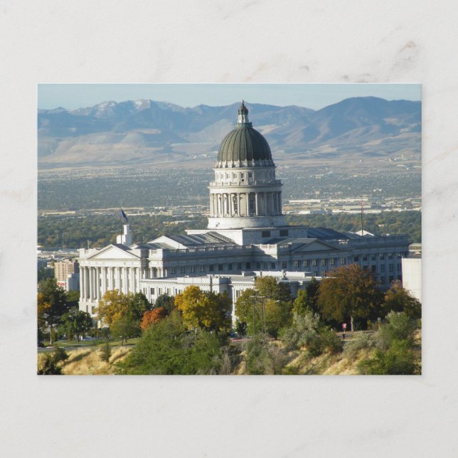 Postal Capitolio Estatal de Utah (Anverso)