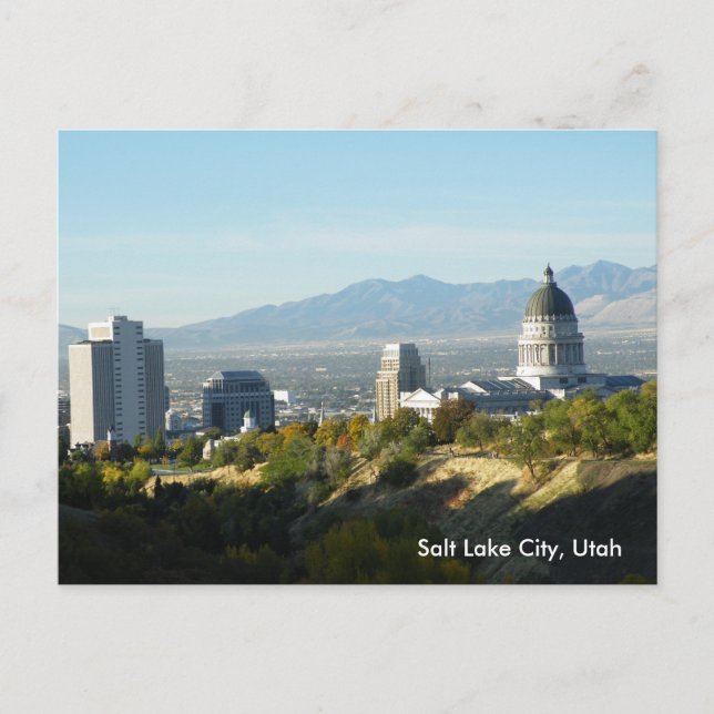 Postal Capitolio Estatal de Utah - Salt Lake City (Anverso)