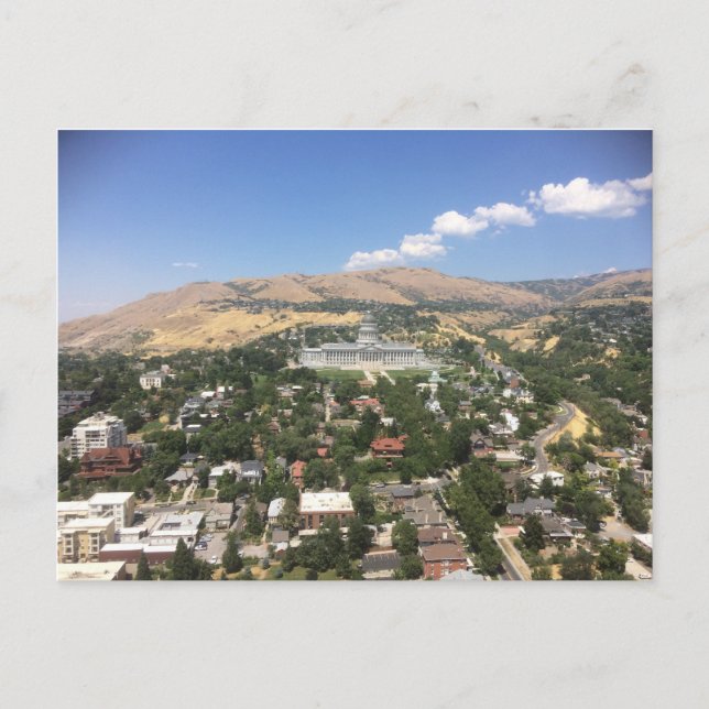 Postal Capitolio Estatal de Utah - Salt Lake City (Anverso)