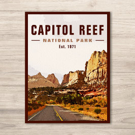 Postal Capitolio Parque Nacional Catedral Valle Loop