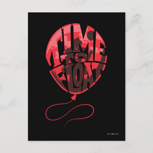 Postal Capítulo 2 de It | Gráfico de Globo Flotante (Anverso)