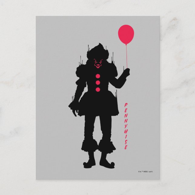 Postal Capítulo 2 | Pennywise Silhouette (Anverso)
