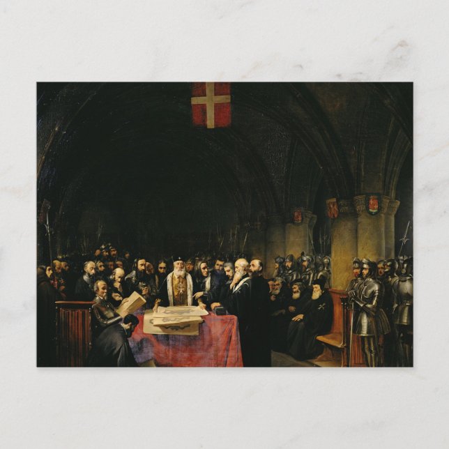 Postal Capítulo de la Orden de San Juan de Jerusalén (Anverso)