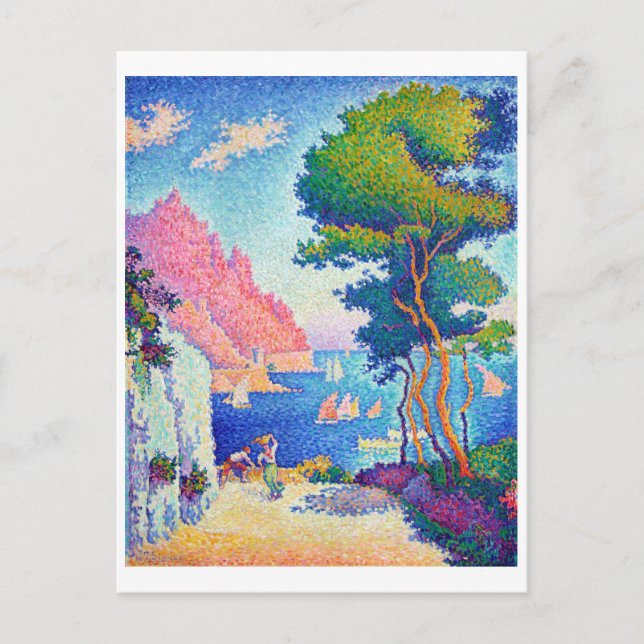 Postal Capo di Noli, Signac (Anverso)