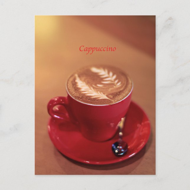 Postal Cappuccino (Anverso)
